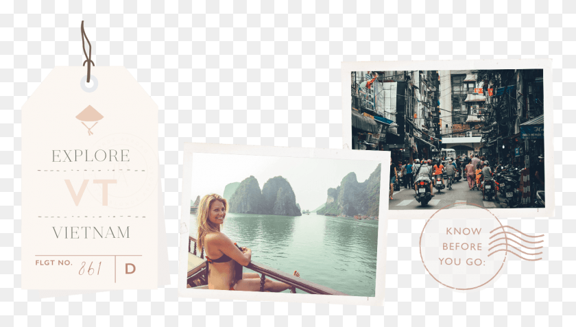 1395x746 Vietnam Travel Guide Vacation, Person, Clothing, Vehicle HD PNG Download
