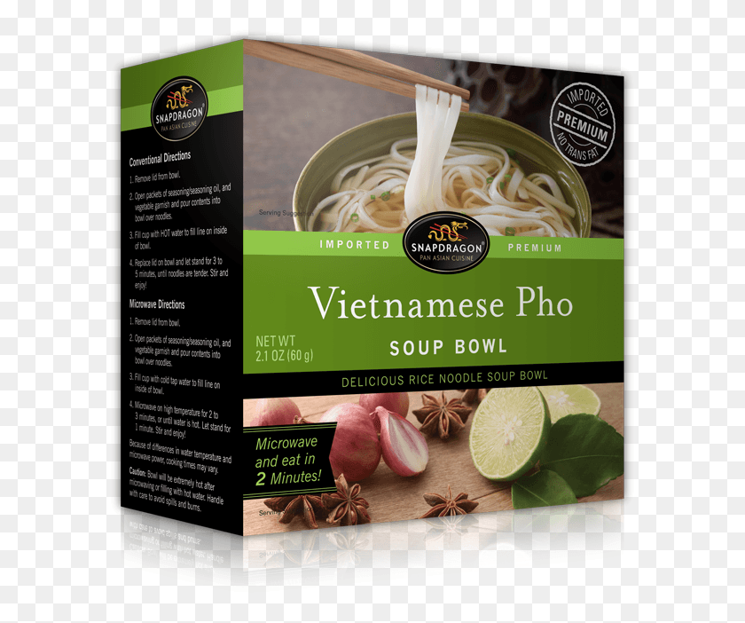 595x642 Vietnamese Pho Bowl Snapdragon Pho, Advertisement, Food, Poster Descargar Hd Png