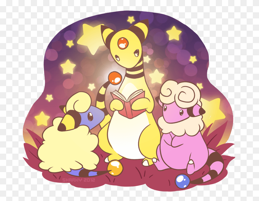 697x594 View 1463605576717 Mareep And Flaaffy Cute, Sweets, Food, Confectionery HD PNG Download
