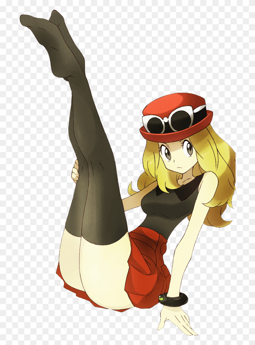 713x1075 View 1487571841490 Thicc Serena Pokemon, Clothing, Apparel, Plant HD PNG Download