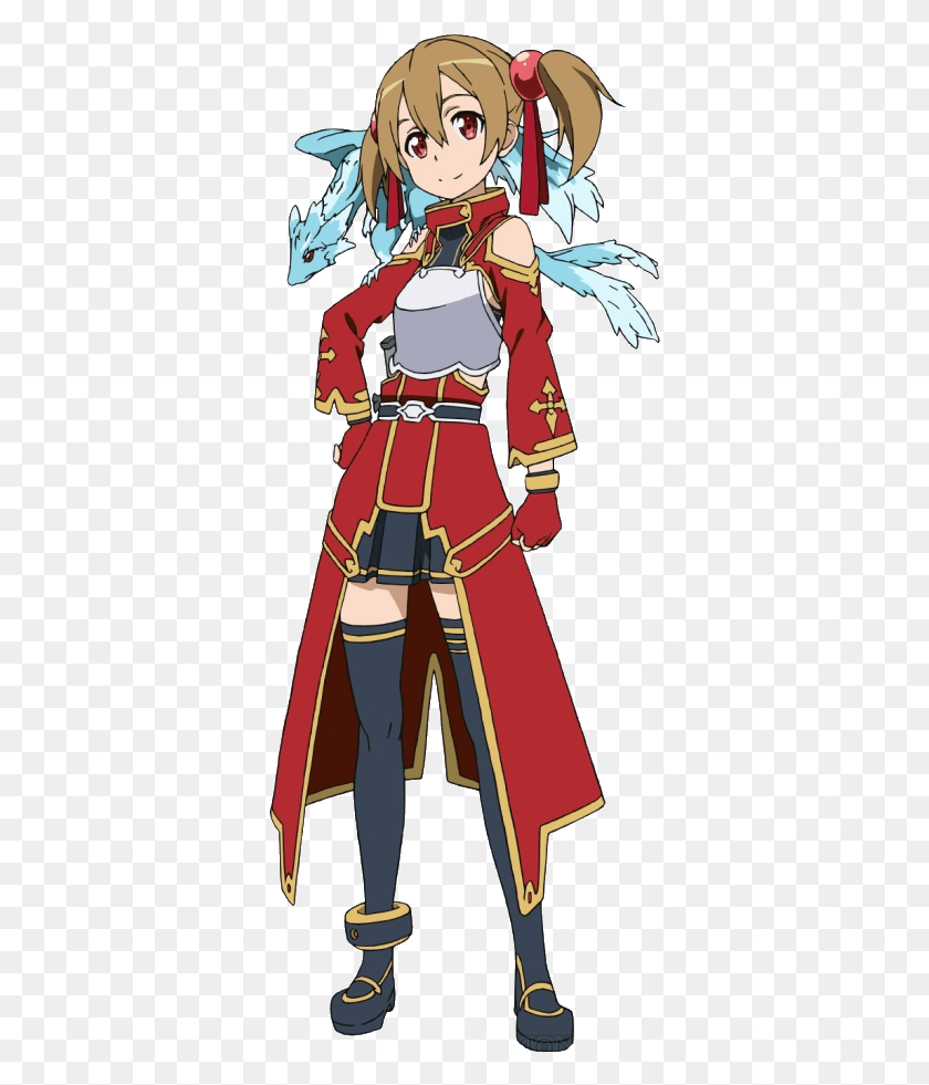 354x921 View 4564572243 Silica Sword Art Online, Человек, Человек, Военная Форма Hd Png Скачать