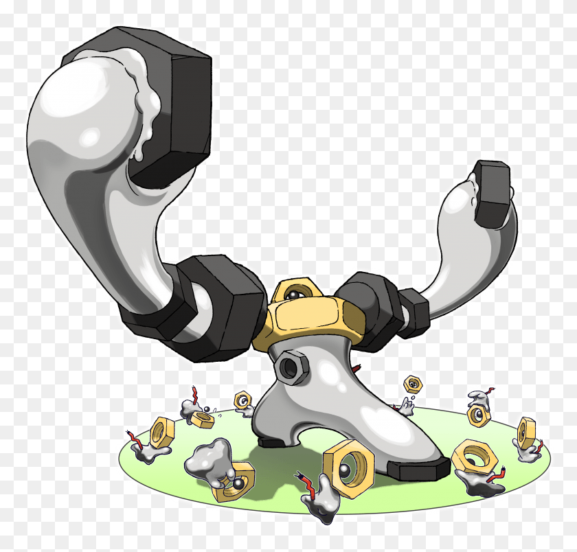 2685x2563 View All Meltan Evolution, Hammer, Tool, Angry Birds HD PNG Download