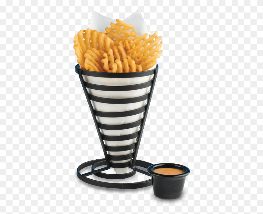 374x625 View All Servingware Waffle Fries Junk Food, Food, Cone, Cracker HD PNG Download