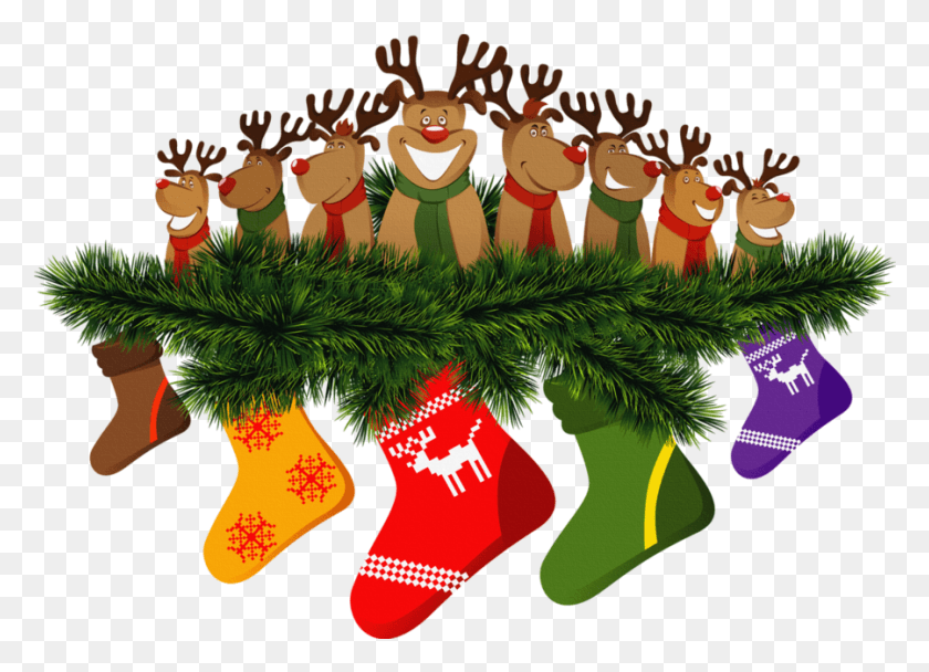 900x633 View Full Size, Christmas Stocking, Stocking, Gift HD PNG Download