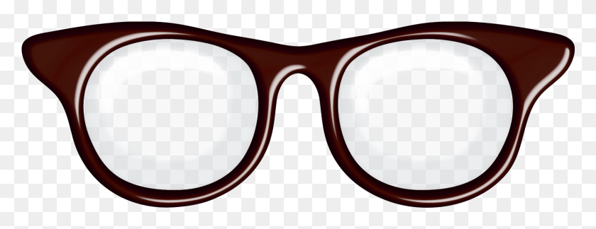 1481x502 View Full Size Brown Glasses Clipart Transparent, Accessories, Accessory, Sunglasses HD PNG Download