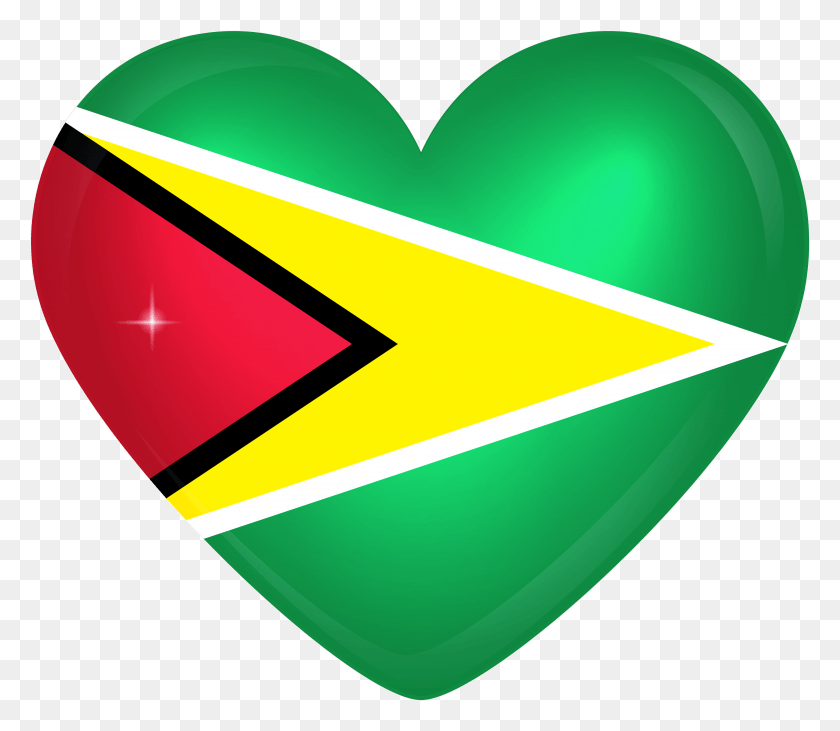 5868x5050 Descargar Png / Icono De Guyana De Tamaño Completo, Gráficos, Corazón Hd Png