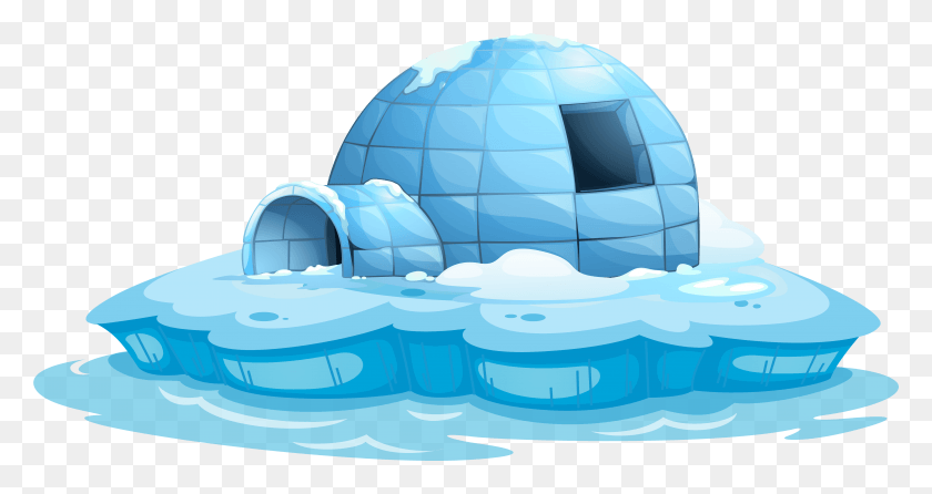 5001x2476 View Full Size Igloo Clipart, Nature, Outdoors, Snow HD PNG Download