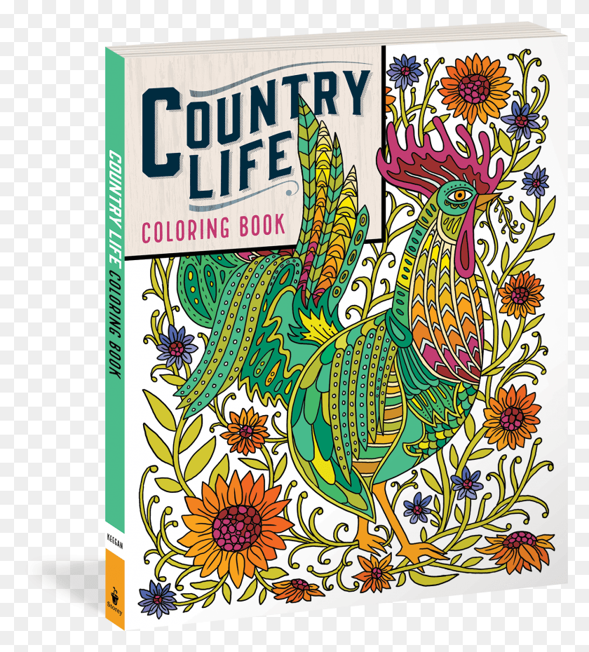 1488x1661 View Full Size Image Country Life Coloring Book, Label, Text, Graphics HD PNG Download