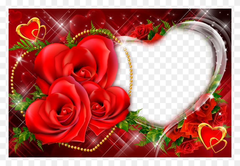1500x1000 View Full Size Love Photo Frame, Graphics, Ornament HD PNG Download