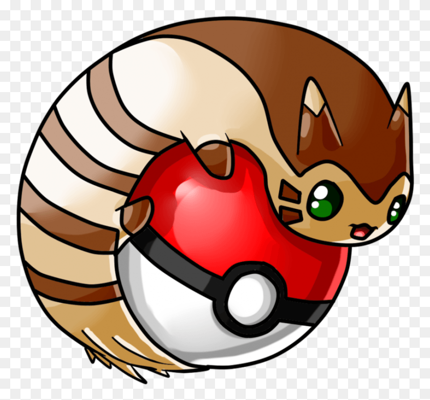 848x785 View Furret Furret Chibi, Шлем, Одежда, Одежда Hd Png Скачать