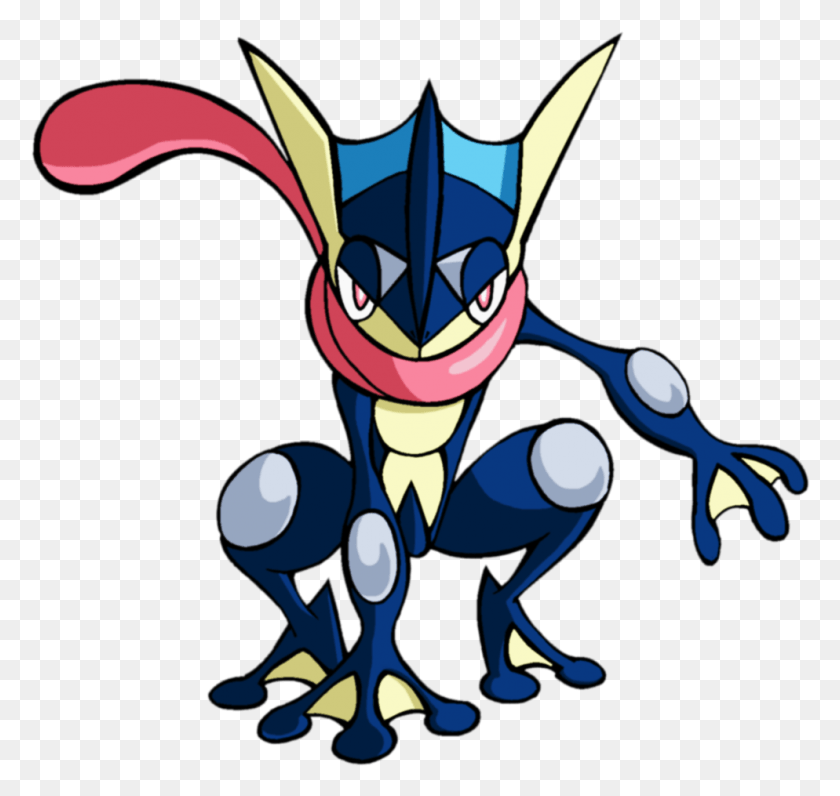 994x939 View Greninja Easy Greninja Pokemon Para Dibujar, Gráficos, Batman Hd Png