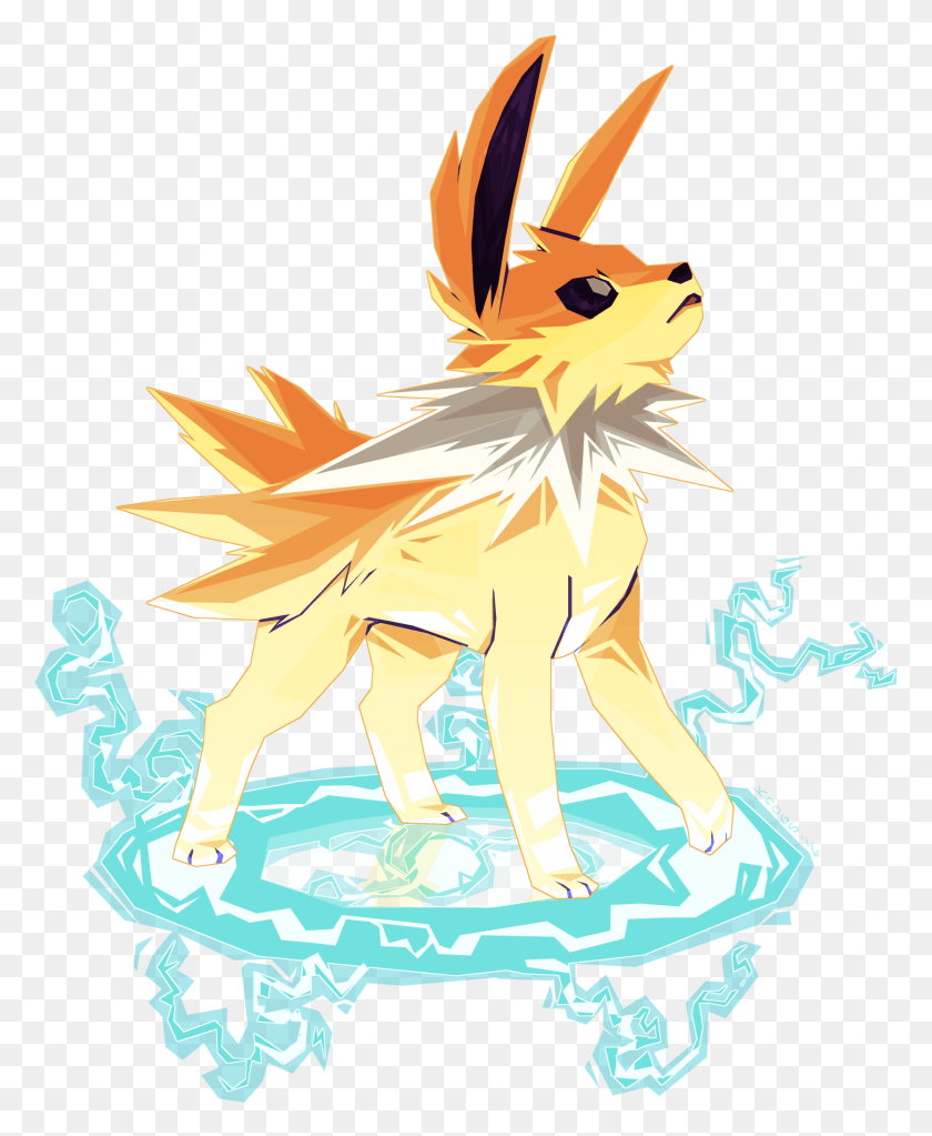 779x963 View Jolteon Illustration, Graphics, Person HD PNG Download