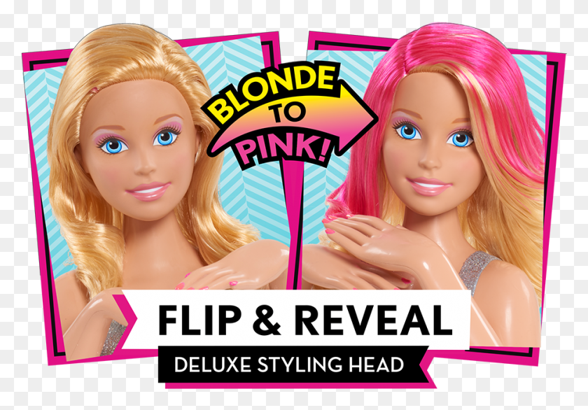 932x629 View Larger Barbie Flip And Reveal, Doll, Toy, Figurine HD PNG Download