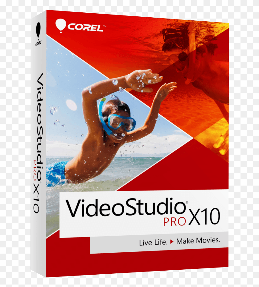 646x868 View Larger Corel Video Studio Pro, Person, Human, Advertisement HD PNG Download