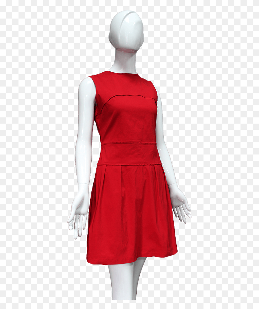 407x940 View Larger Image Red Pullover Dress Cocktail Dress, Clothing, Apparel, Female Descargar Hd Png
