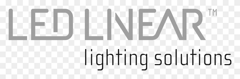 3123x865 View Led Linear Products Black And White, Word, Text, Label HD PNG Download
