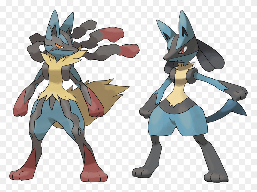 1768x1287 View Lucario Without Spikes Mega Evolution Pokemon Lucario, Person, Human, Comics HD PNG Download