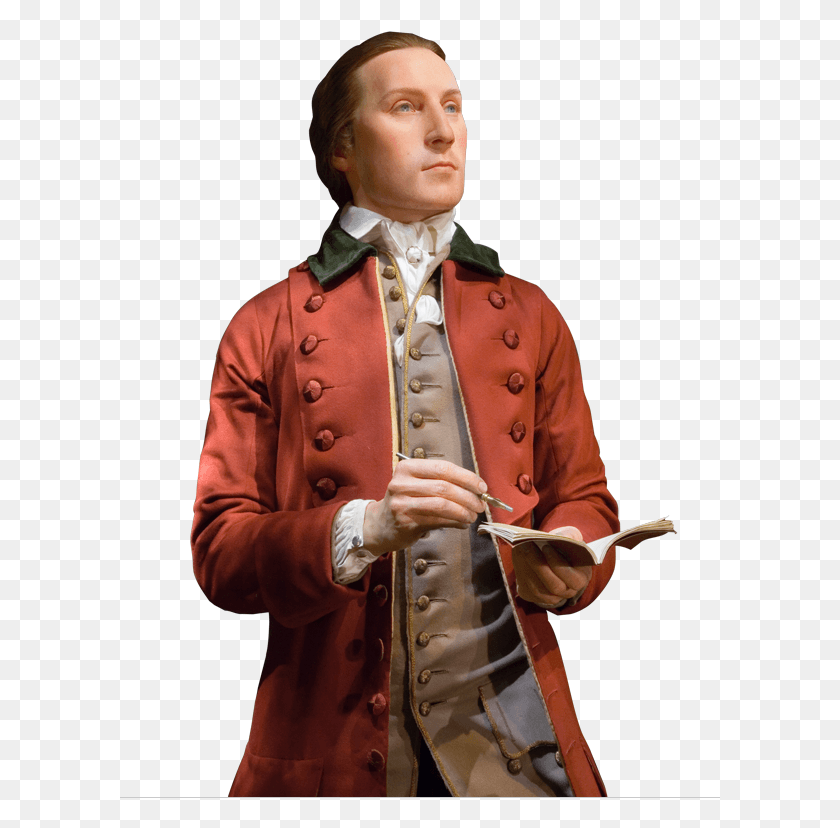 View Of George Washington As A 19 Year Old Surveyor George Washington39s 3 Piece Suit, Clothing, Apparel, Person HD PNG Download