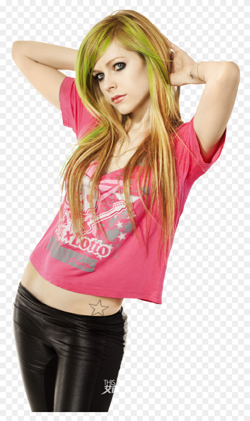 911x1585 View Original Hot Avril Lavigne Ass Legs, Clothing, Apparel, Person Descargar Hd Png