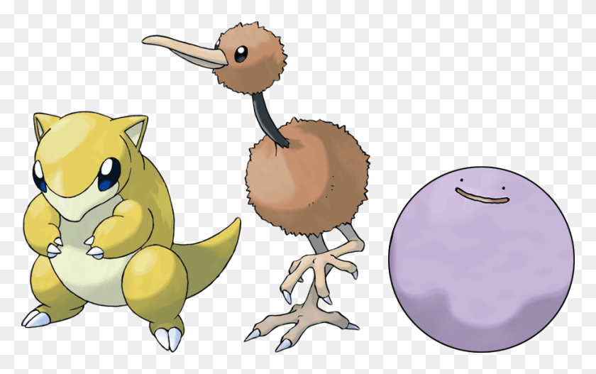 911x546 View Pokemonfixes Pokemon Two Headed, Animal, Bird, Beak HD PNG Download