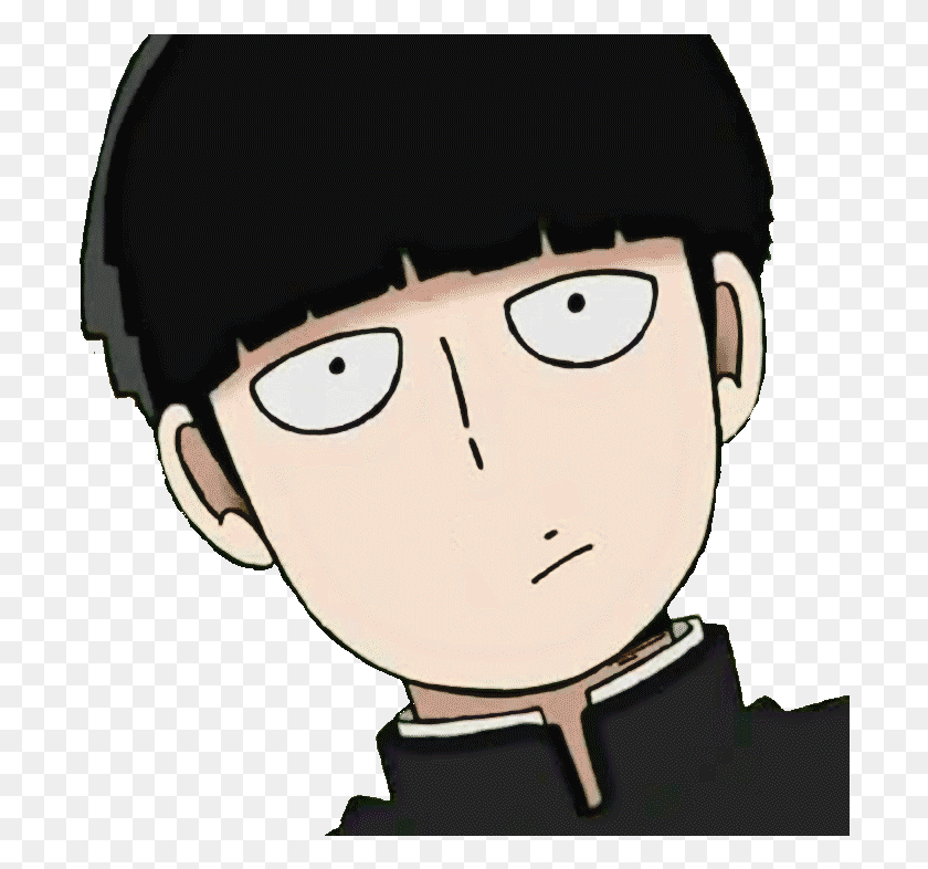 698x726 View Samegoogleiqdbsaucenao 1022212020144 Mob Psycho, Clothing, Apparel, Face HD PNG Download