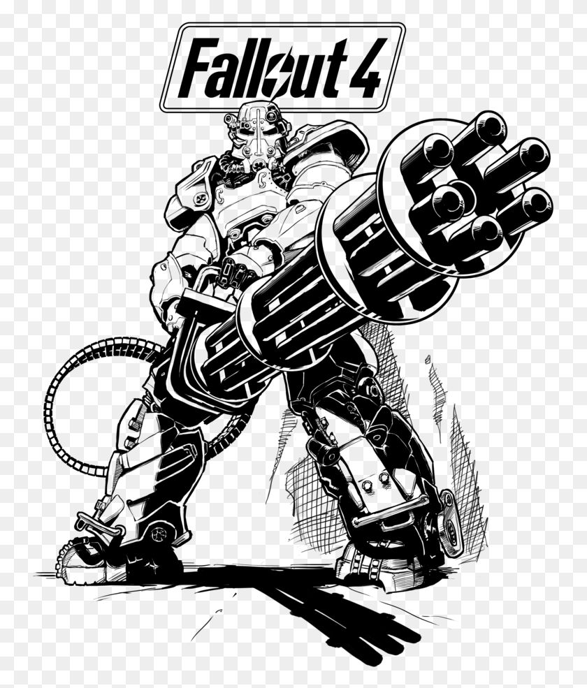 Fallout рисунки