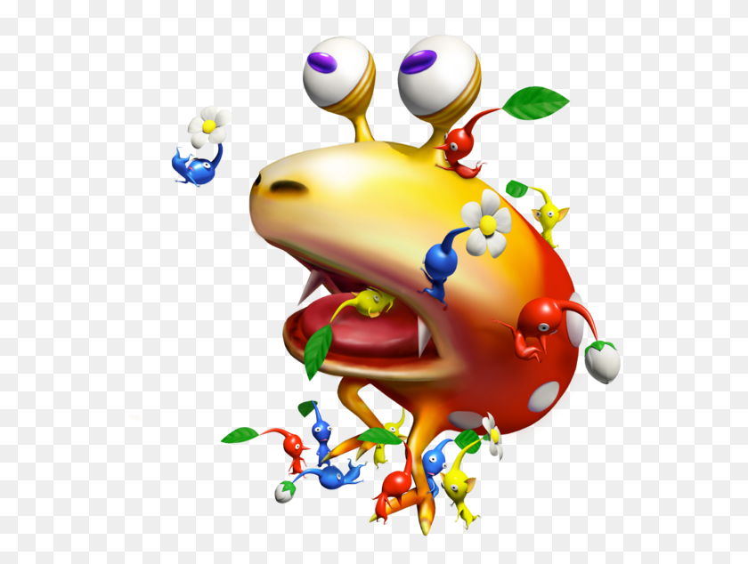 556x574 View Samegoogleiqdbsaucenao Bulborb And Pikmin Pikmin Monster, Toy, Graphics HD PNG Download