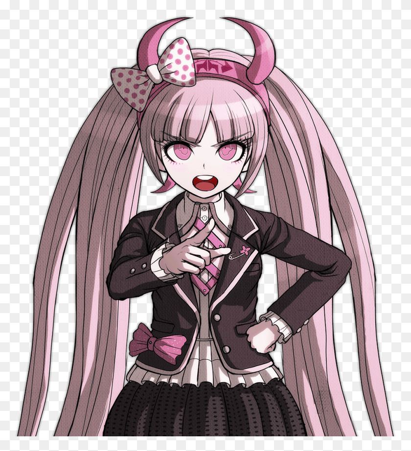 943x1043 Ver Samegoogleiqdbsaucenao Kotoko Utsugi Halfbody Kotoko Danganronpa Sprites, Manga, Comics, Libro Hd Png Descargar