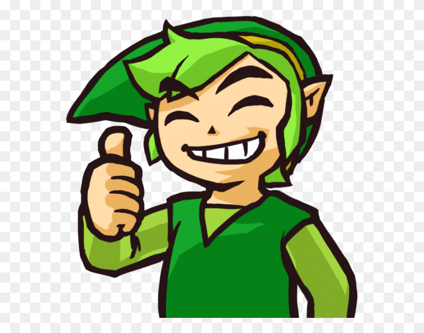 579x600 View Samegoogleiqdbsaucenao Nicetrytho Triforce Heroes Link Emotes, Finger, Thumbs Up, Costume HD PNG Download