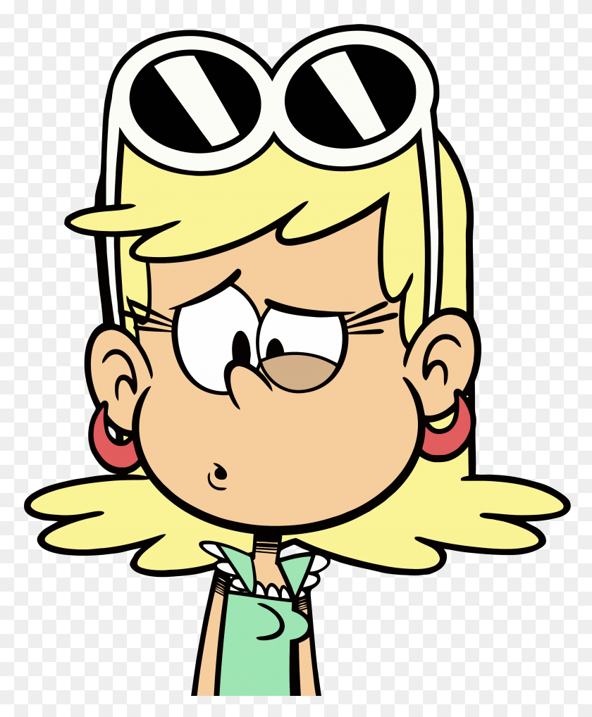 3386x4161 View Samegoogleiqdbsaucenao Second Oldest Loud Confused Loud House Leni Loud, Label, Text, Outdoors HD PNG Download