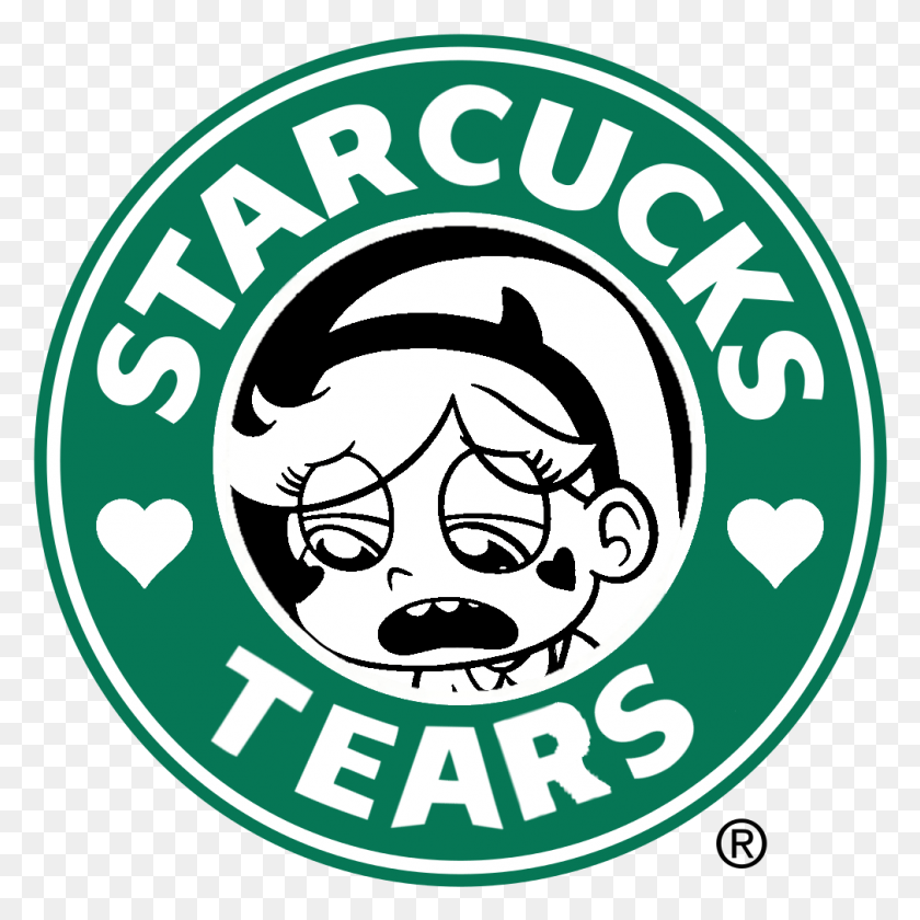 1010x1010 View Samegoogleiqdbsaucenao Starcucks Tears Easy Starbucks Logo Drawing, Label, Text, Logo HD PNG Download