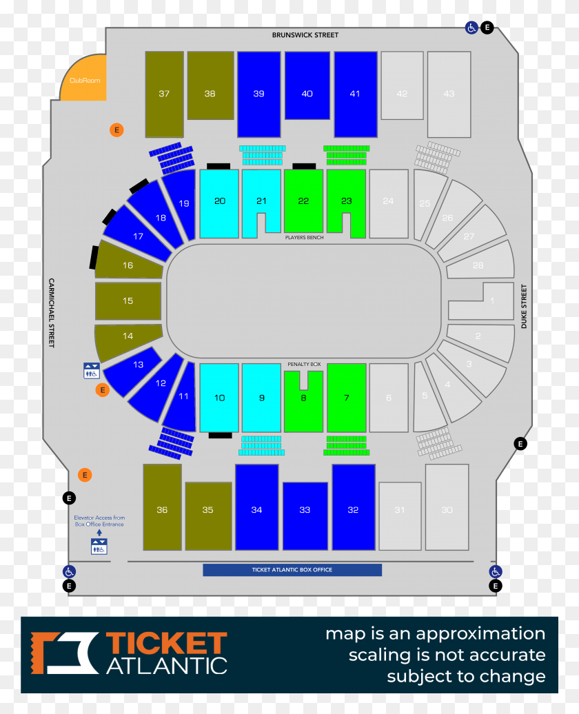 3089x3869 View Seating Plan Scotiabank Center Seating Plan, Floor Plan, Diagram, Plot HD PNG Download