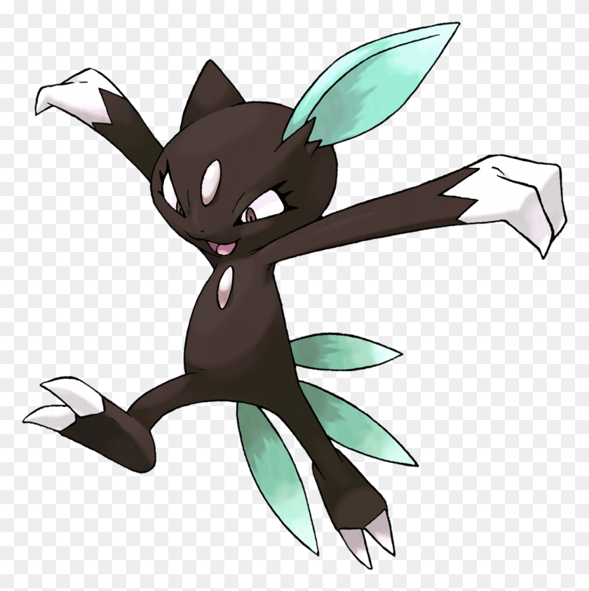 1273x1281 View Sneasel 0 Weavile Pokemon, Wasp, Bee, Insect HD PNG Download