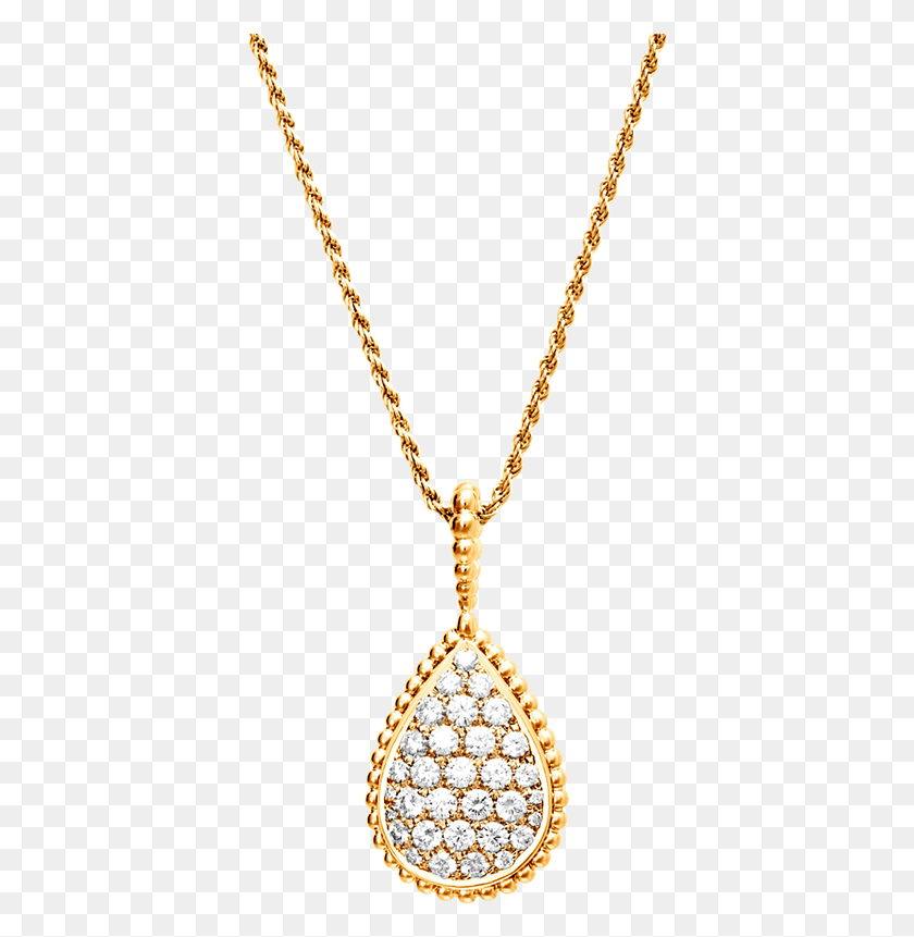 388x801 View The Collection Sautoir Boucheron, Pendant, Necklace, Jewelry HD PNG Download