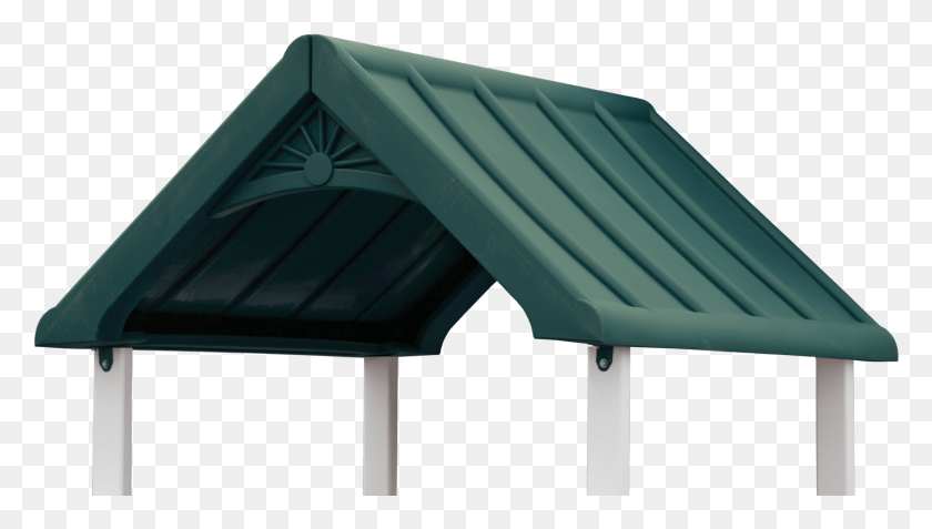 1424x762 View The Full Image Gable Roof Recycled Plastic Sunlounger, Bench, Furniture, Shelter Descargar Hd Png