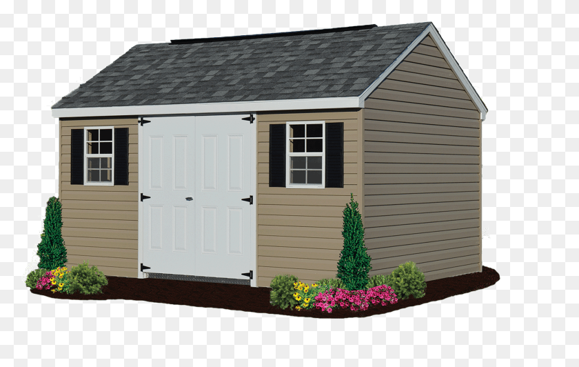 1855x1123 View The Full Image Vinyl Craftsman Shed Shed, Housing, Building, Tree Descargar Hd Png