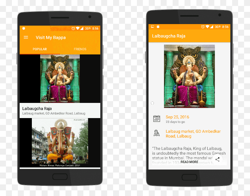 731x599 View Trending Ganesh Mandals Around You And Learn More Iphone, Mobile Phone, Phone, Electronics Descargar Hd Png