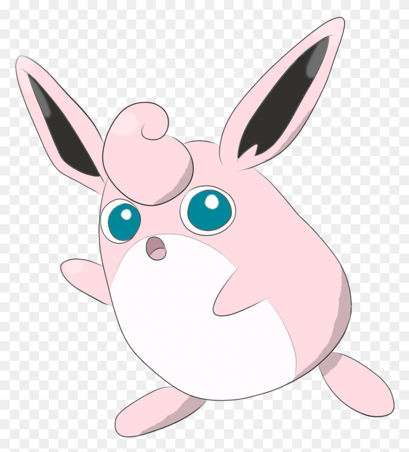 848x943 View Wiggly Wigglytuff, Mammal, Animal, Plush HD PNG Download