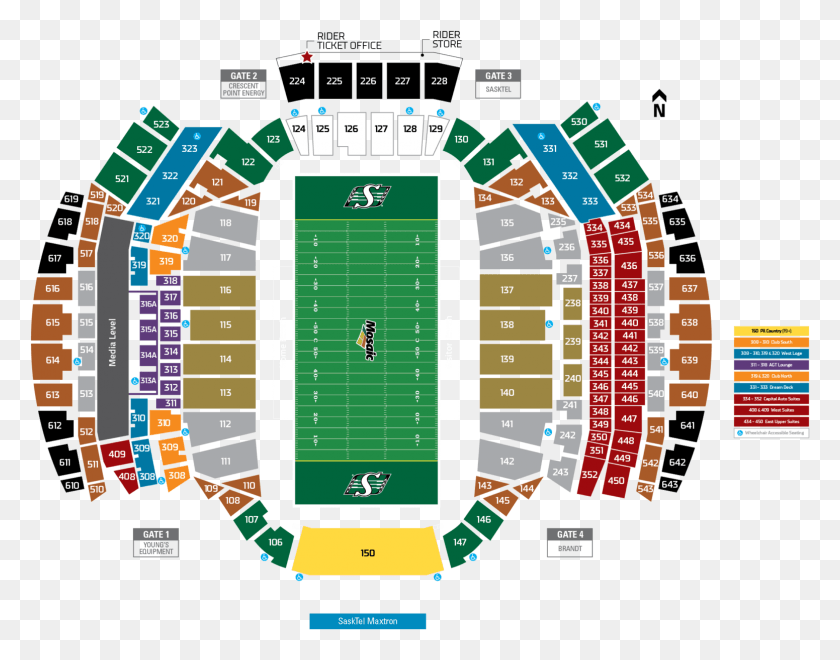 1551x1195 View Your Seats Mosaic Stadium Seating Chart, Text, Scoreboard, Building HD PNG Download