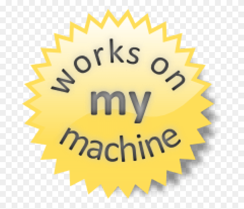 690x662 Viewing Options Works On My Machine, Label, Text, Poster HD PNG Download