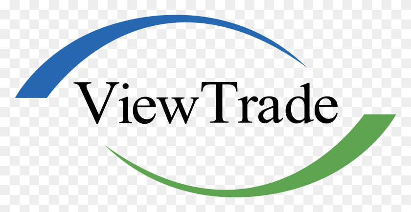 2191x1055 Viewtrade Logo Círculo Transparente, Oval Hd Png