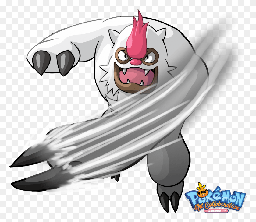 1870x1606 Vigoroth Used Slash And Shadow Claw In Our Pokemon Cartoon, Animal, Angry Birds HD PNG Download