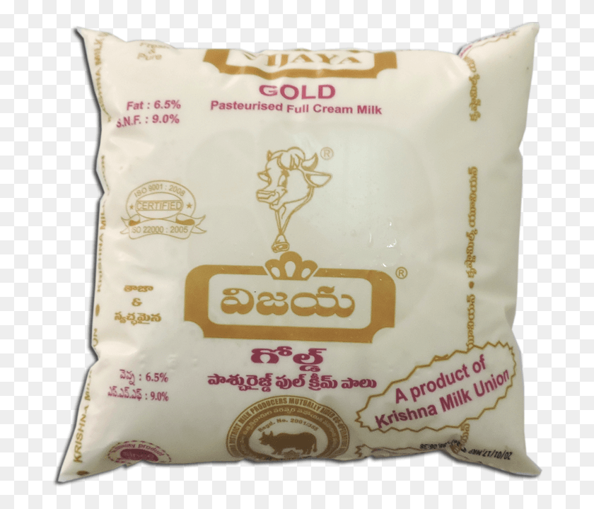 696x660 Vijaya Gold Milk 500ml Throw Pillow, Powder, Flour, Food HD PNG Download