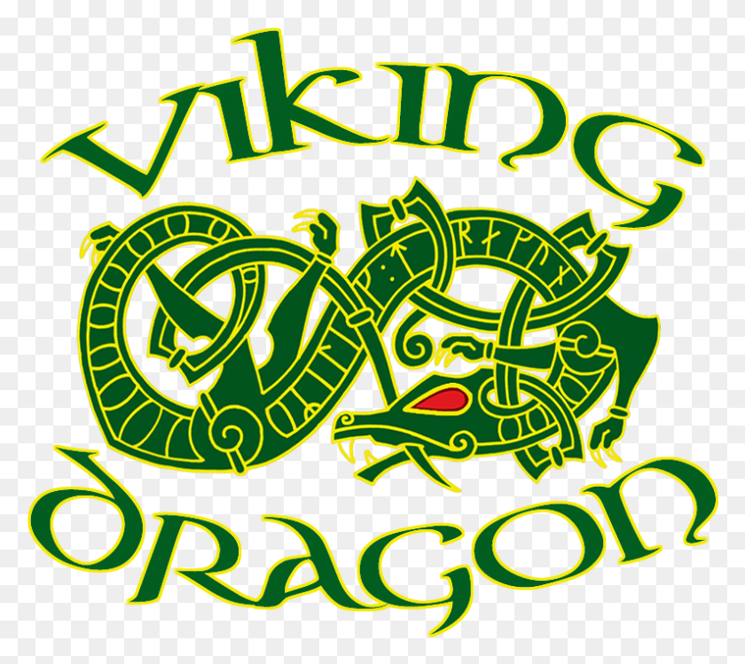 793x701 Viking Dragon, Text, Label, Number HD PNG Download