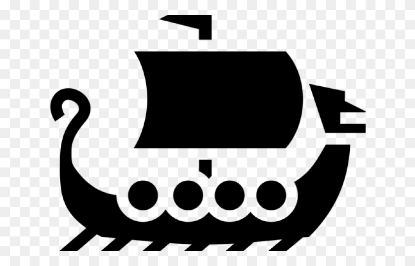 640x480 Viking Longship Clipart, Gray, World Of Warcraft HD PNG Download