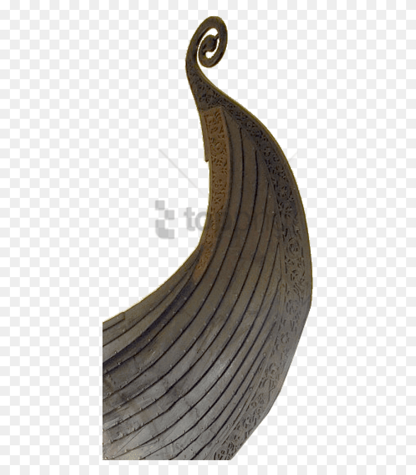 427x900 Descargar Png Barco Vikingo Proa Imágenes De Fondo Museo De Barcos Vikingos En Oslo, Armadura, Serpiente, Reptil Hd Png