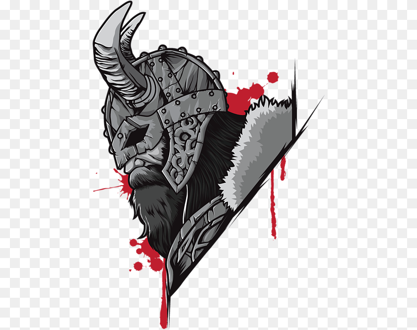 Viking Warrior Valhalla Logo, Adult, Male, Man, Person Clipart PNG