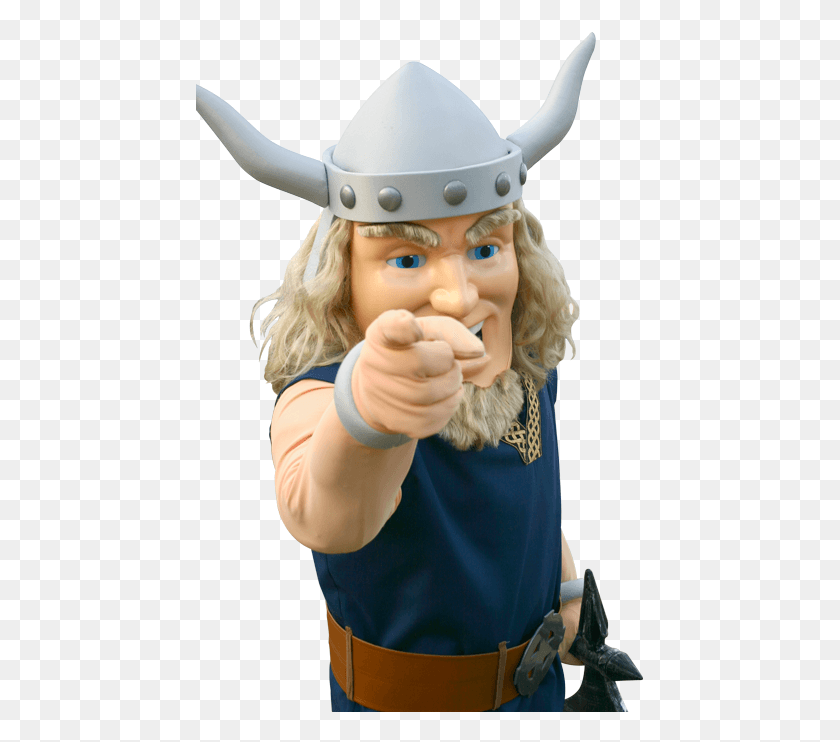 449x682 Vikingswantyou Costume Hat, Person, Human, Figurine HD PNG Download