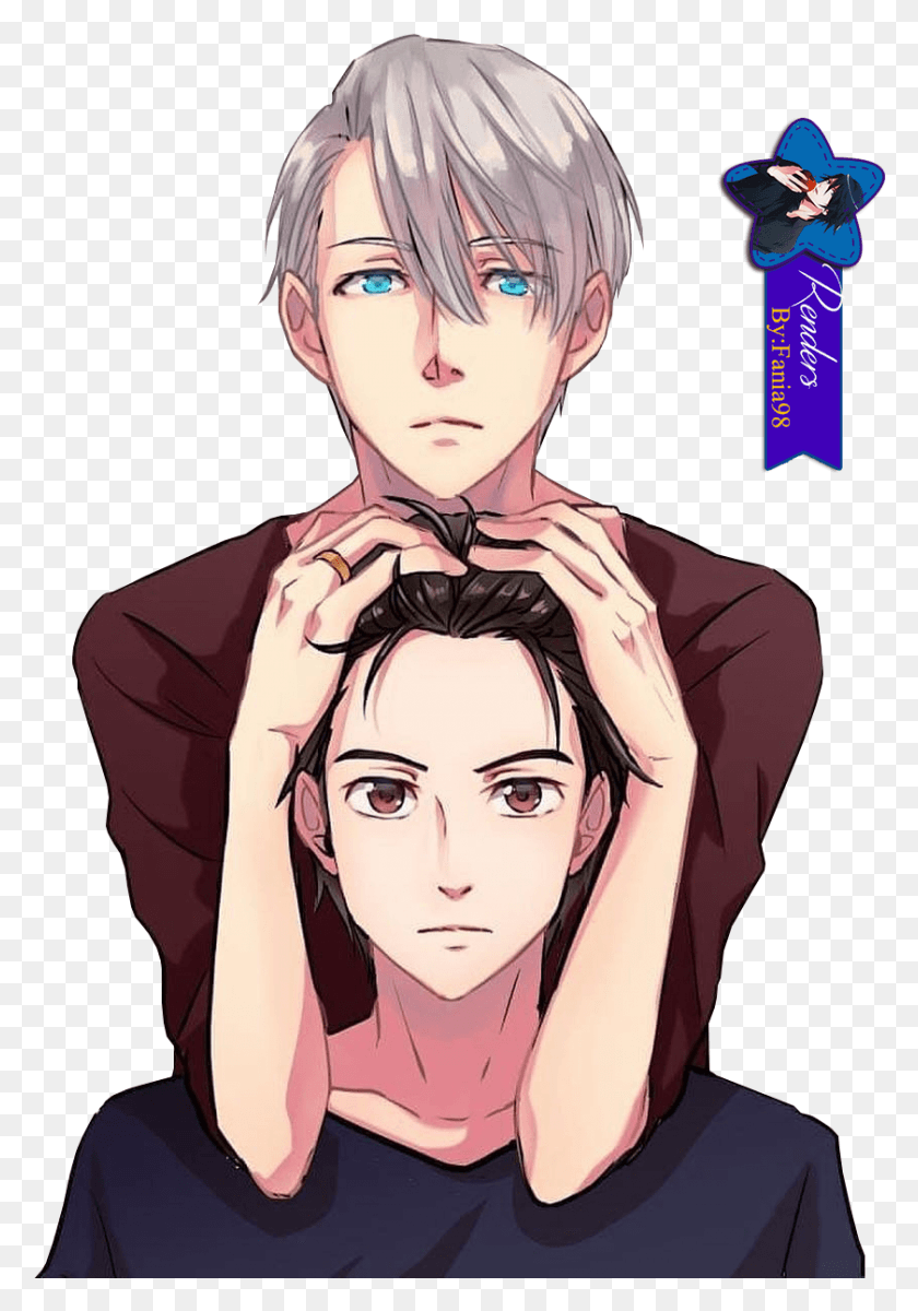840x1228 Viktuuri, Comics, Book, Manga HD PNG Download