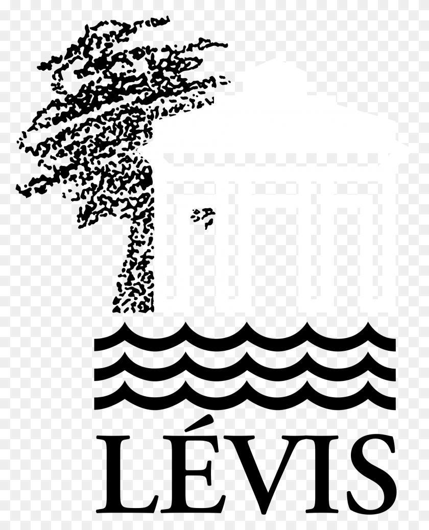 1859x2331 Логотип Ville De Levis, Черный И Белый Логотип Ювелирных Изделий Bailey39S, Архитектура, Здание, Стол Hd Png Скачать